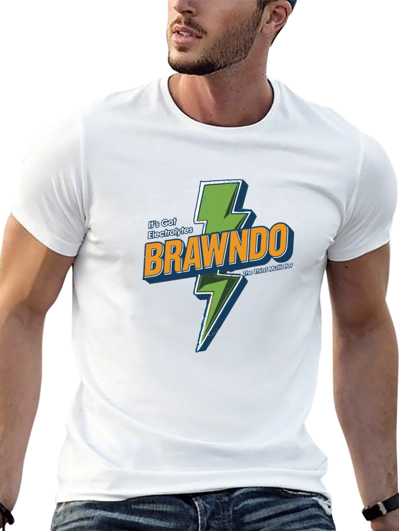 Brawndo Electrolytes T-Shirt - The Thirst Mutilator!