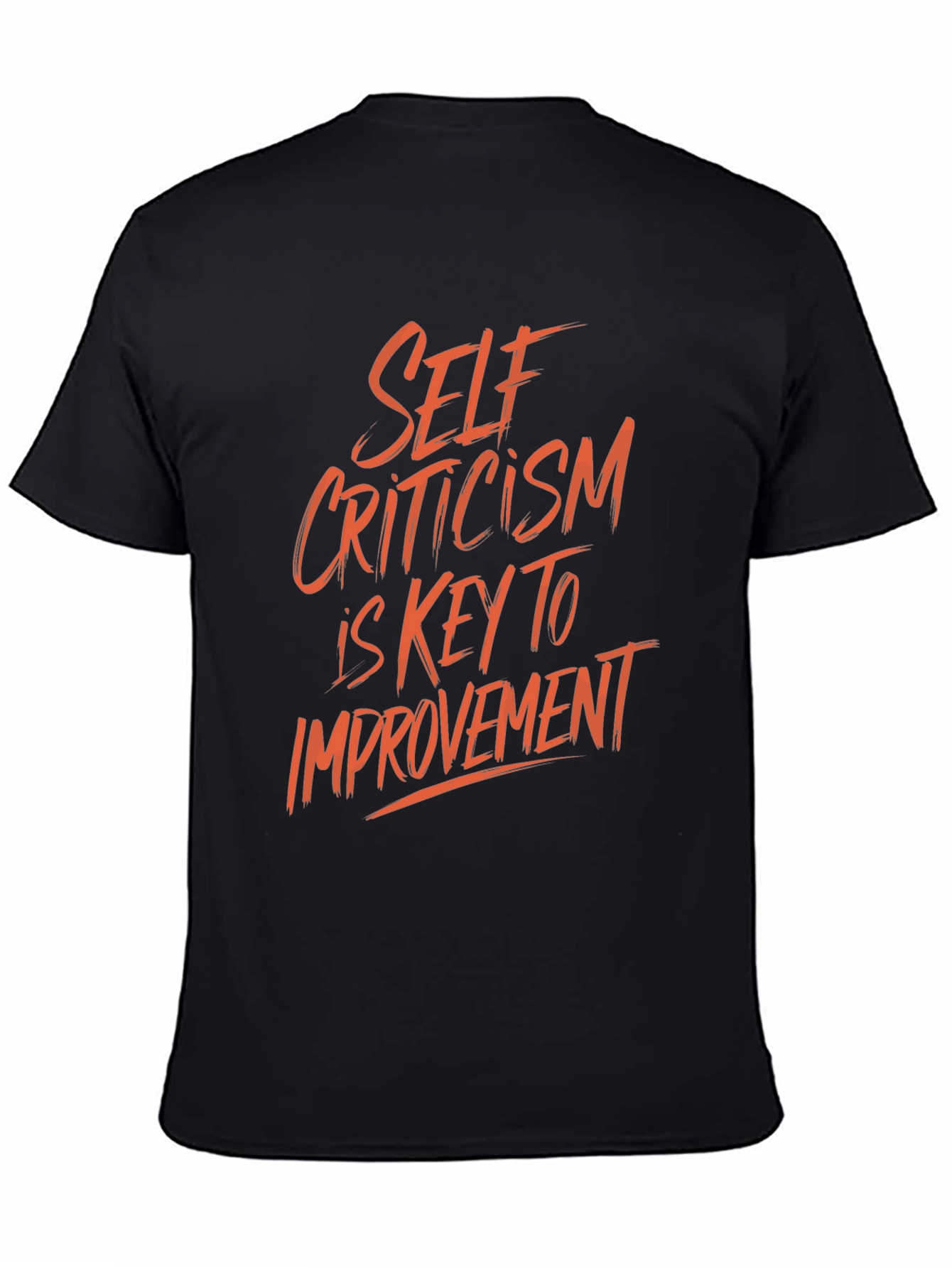 Self Criticism Graphic Tee - Improve Yourself!