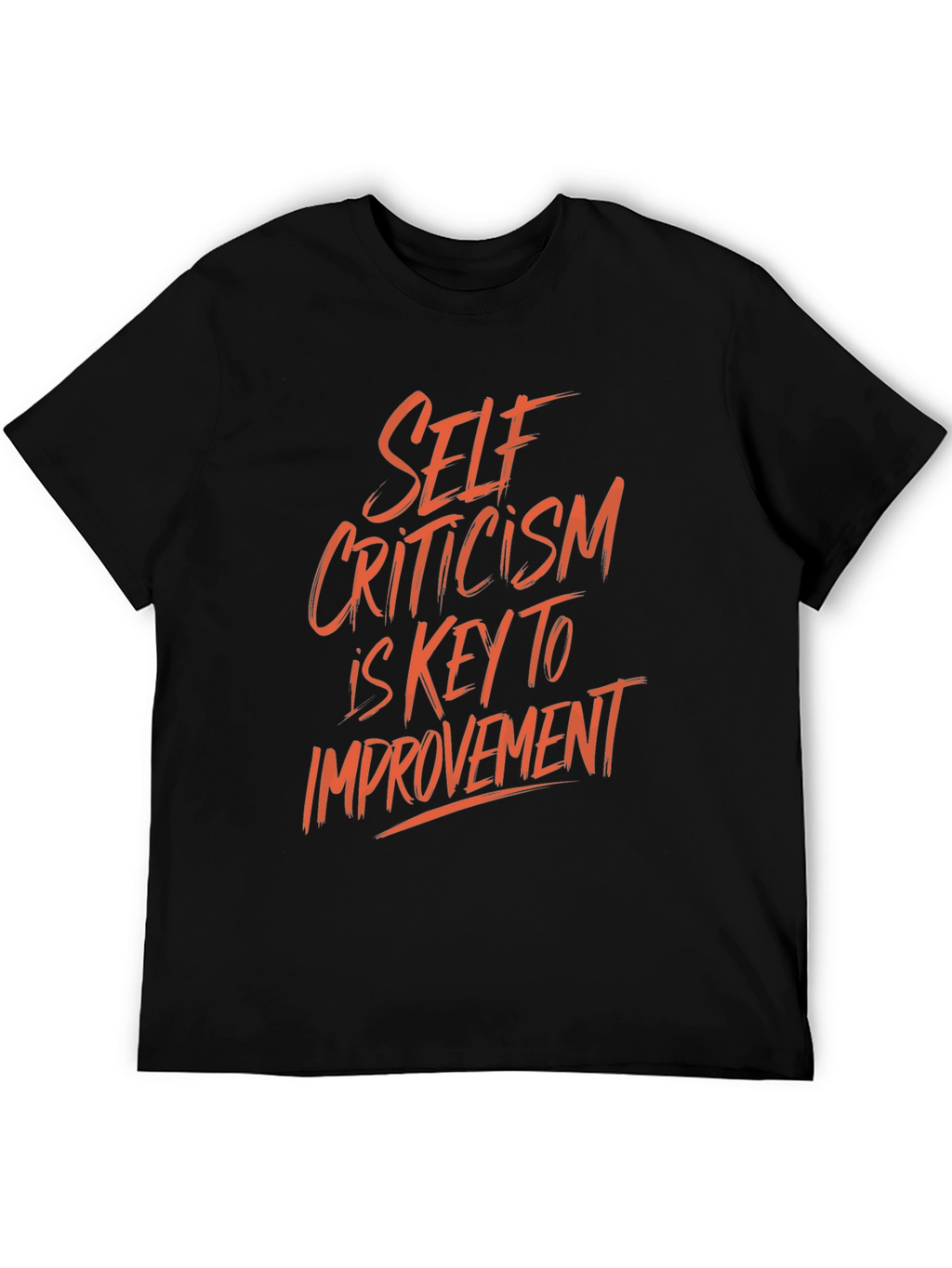 Self Criticism Graphic Tee - Improve Yourself!