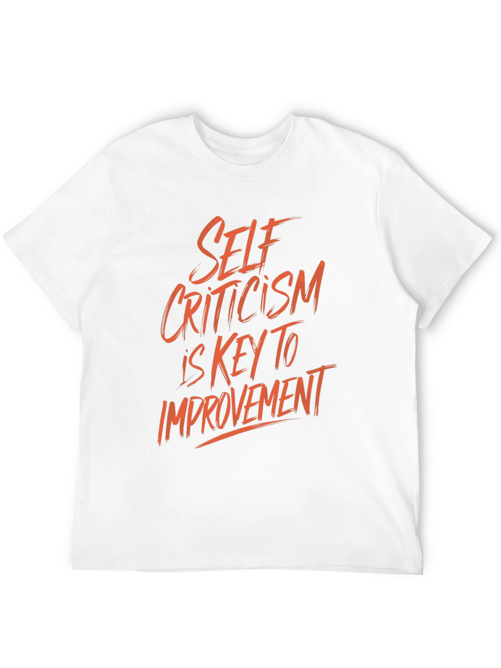 Self Criticism Graphic Tee - Improve Yourself!