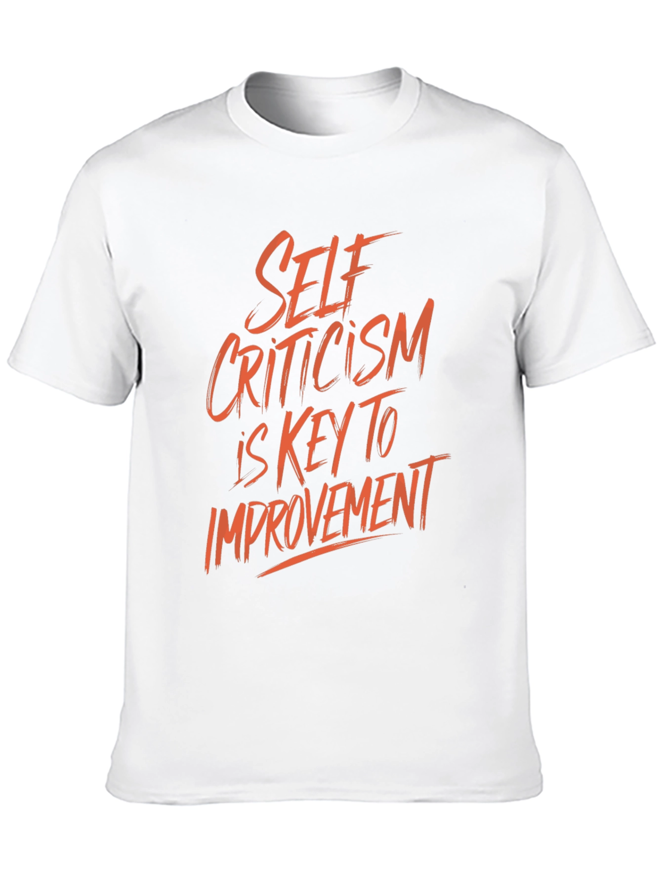 Self Criticism Graphic Tee - Improve Yourself!