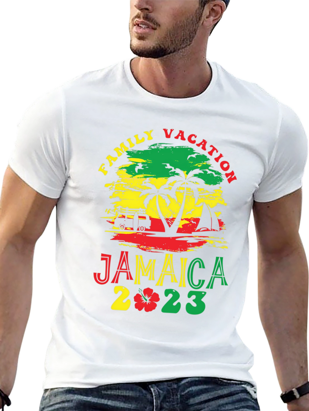 Jamaica Family Vacation 2023 T-Shirt