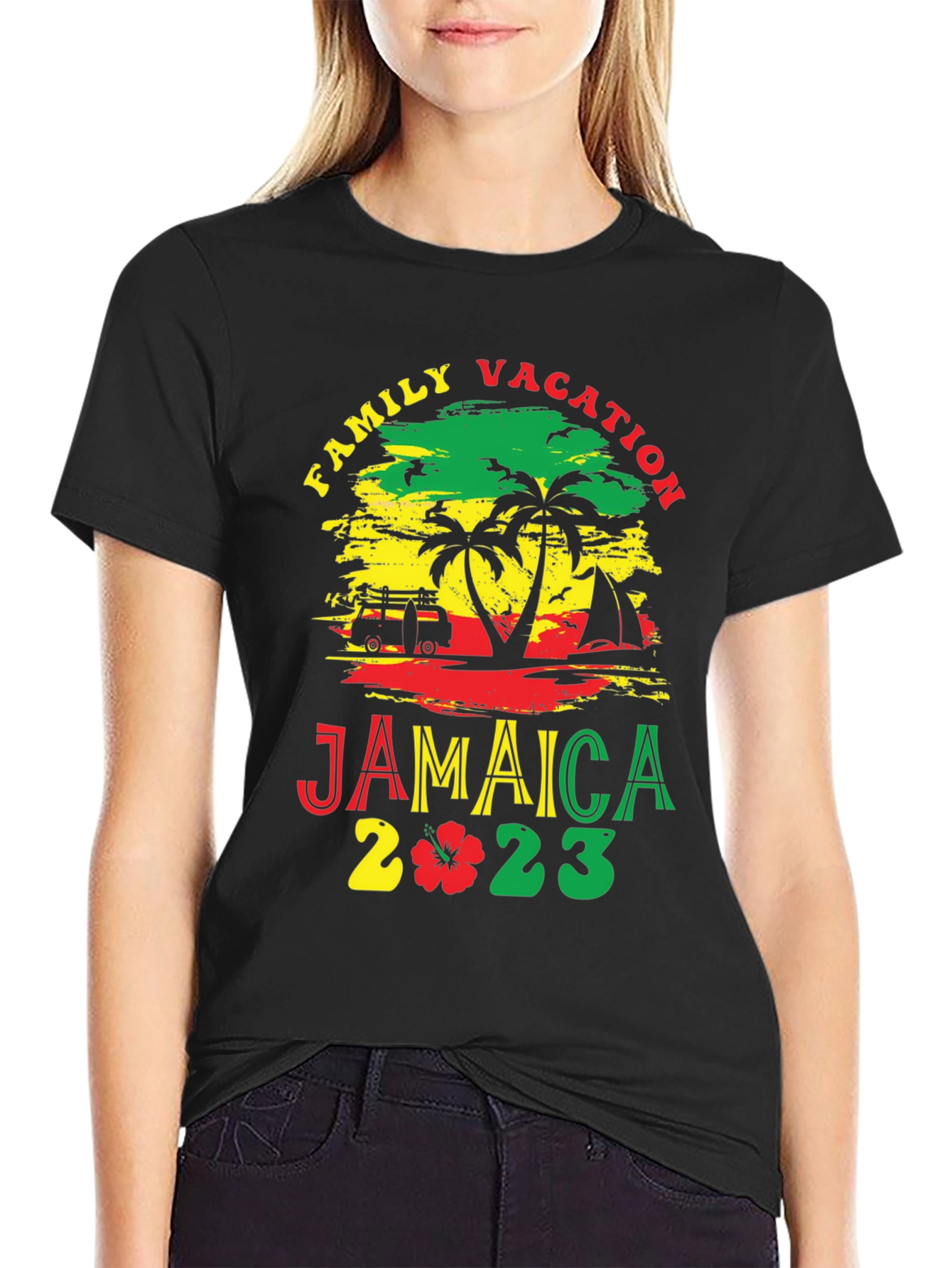 Jamaica Family Vacation 2023 T-Shirt