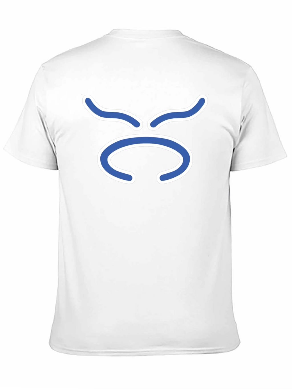 Black T-Shirt with Taurus Zodiac Symbol