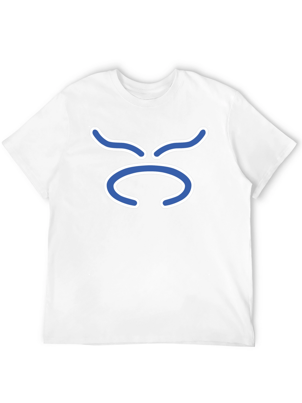 Black T-Shirt with Taurus Zodiac Symbol