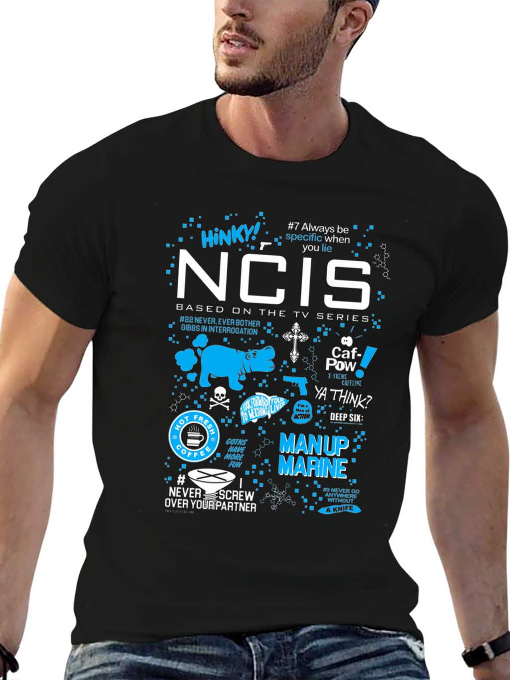 NCIS TV Series Graphic T-Shirt