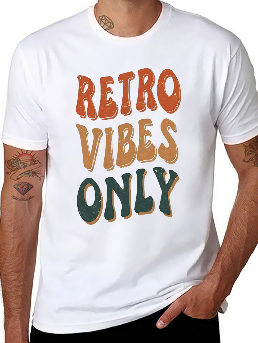 Retro Vibes Graphic Tee - Stylish Comfort