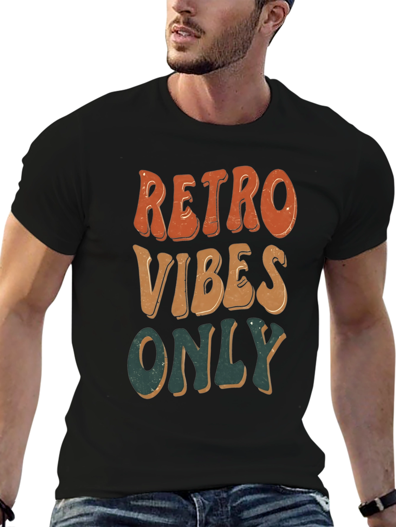 Retro Vibes Graphic Tee - Stylish Comfort