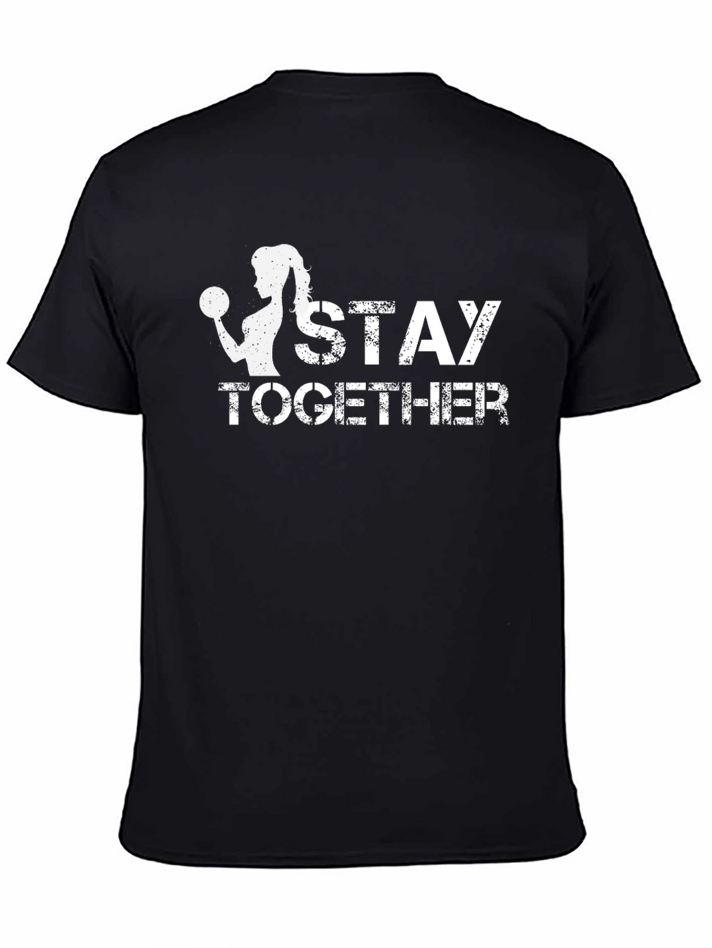 Stay Together Fitness T-Shirt - Black