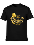 Birthday Celebration Black T-Shirt