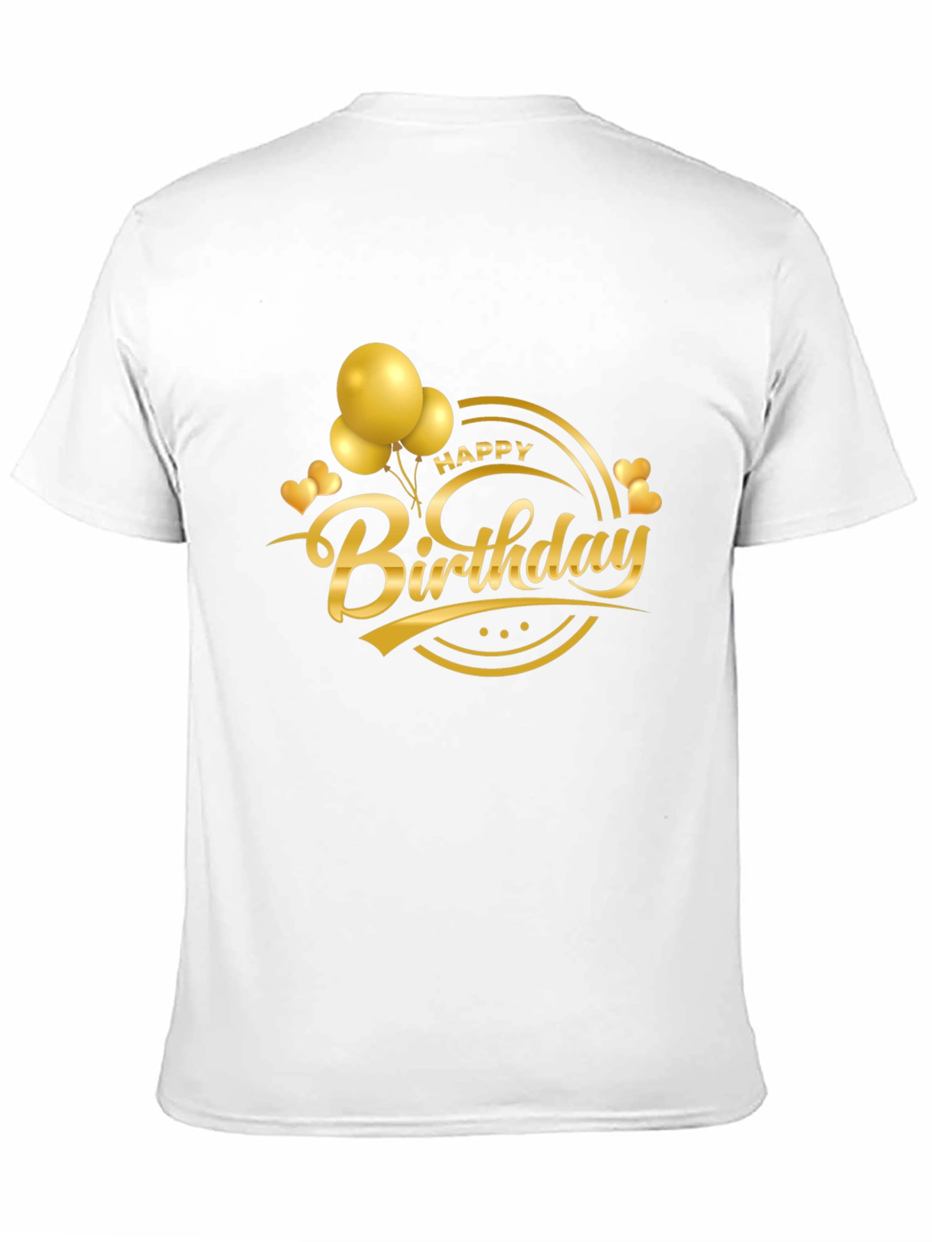 Birthday Celebration Black T-Shirt