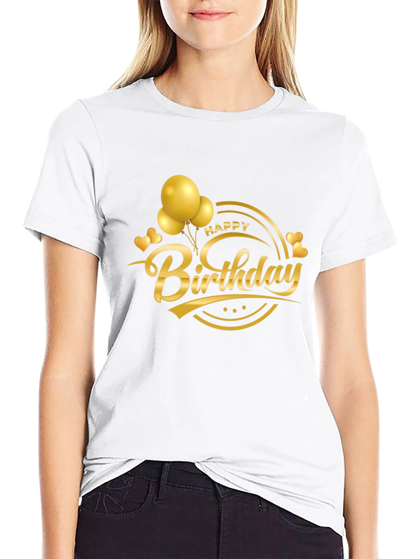 Birthday Celebration Black T-Shirt