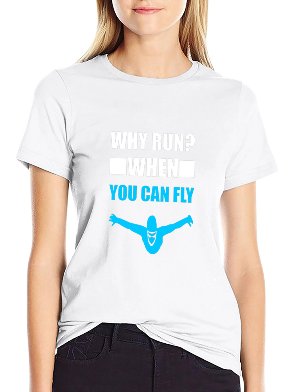 Why Run? Fly T-Shirt - Premium Cotton Tee