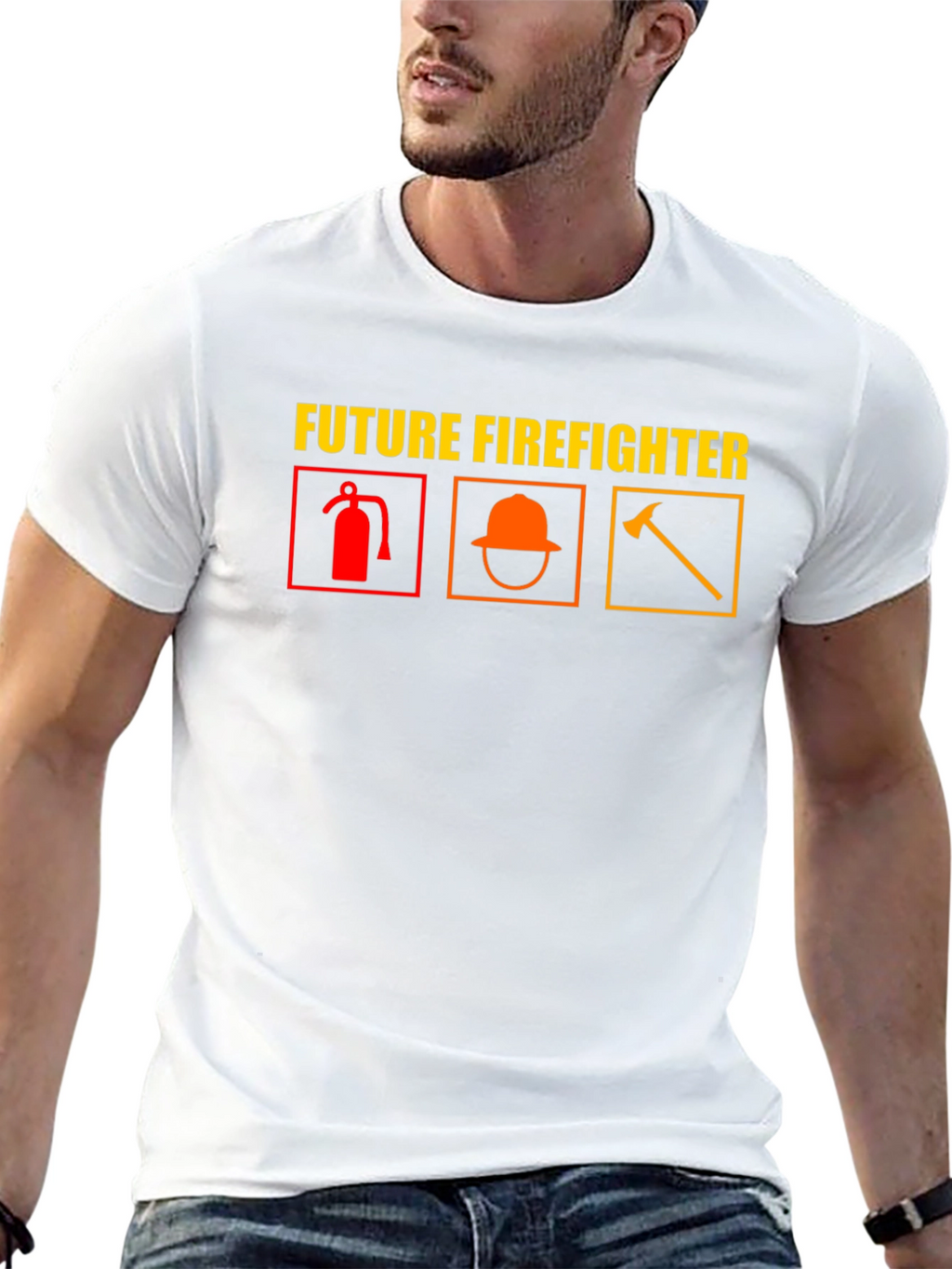 Future Firefighter Graphic T-Shirt