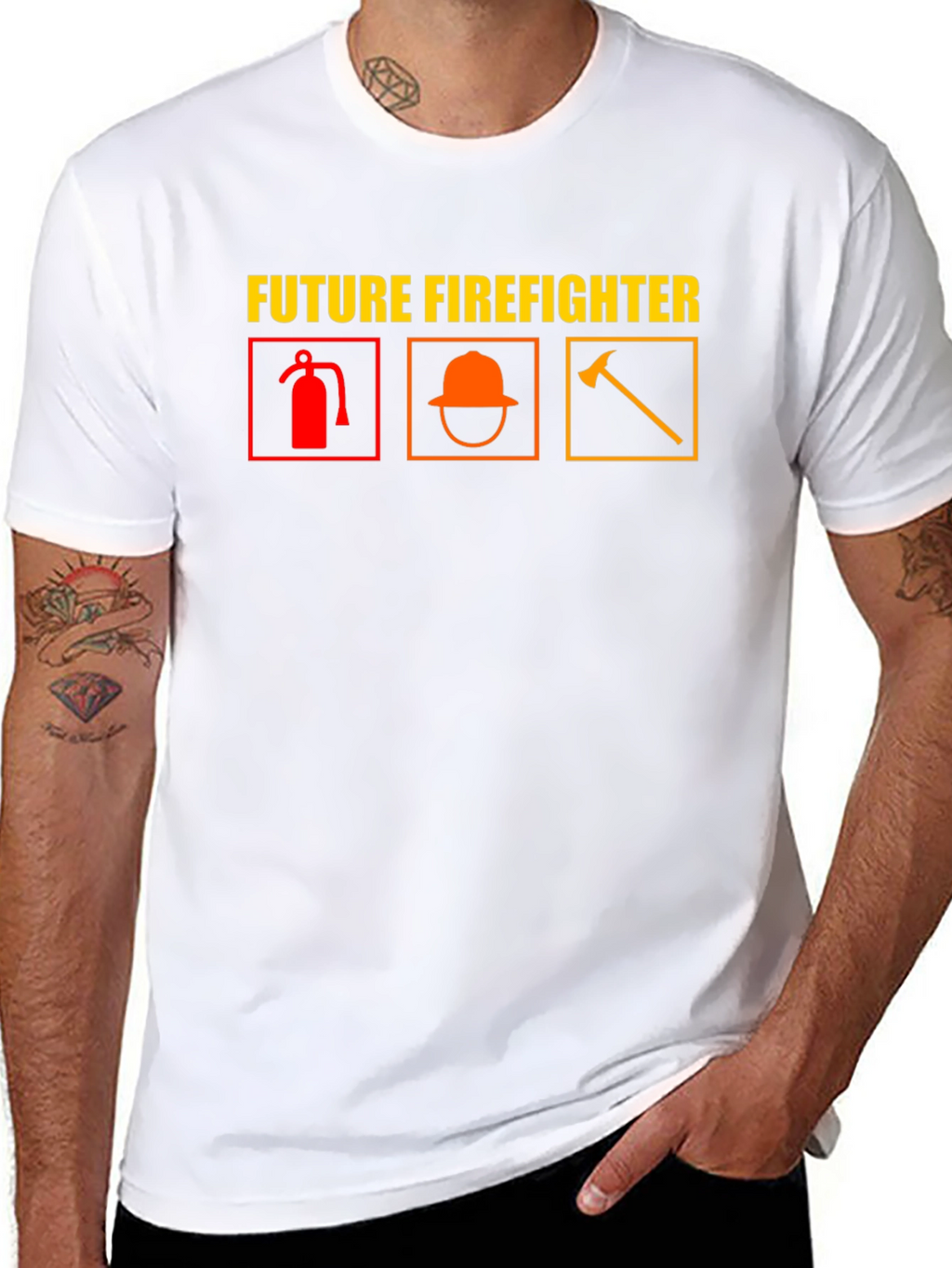Future Firefighter Graphic T-Shirt