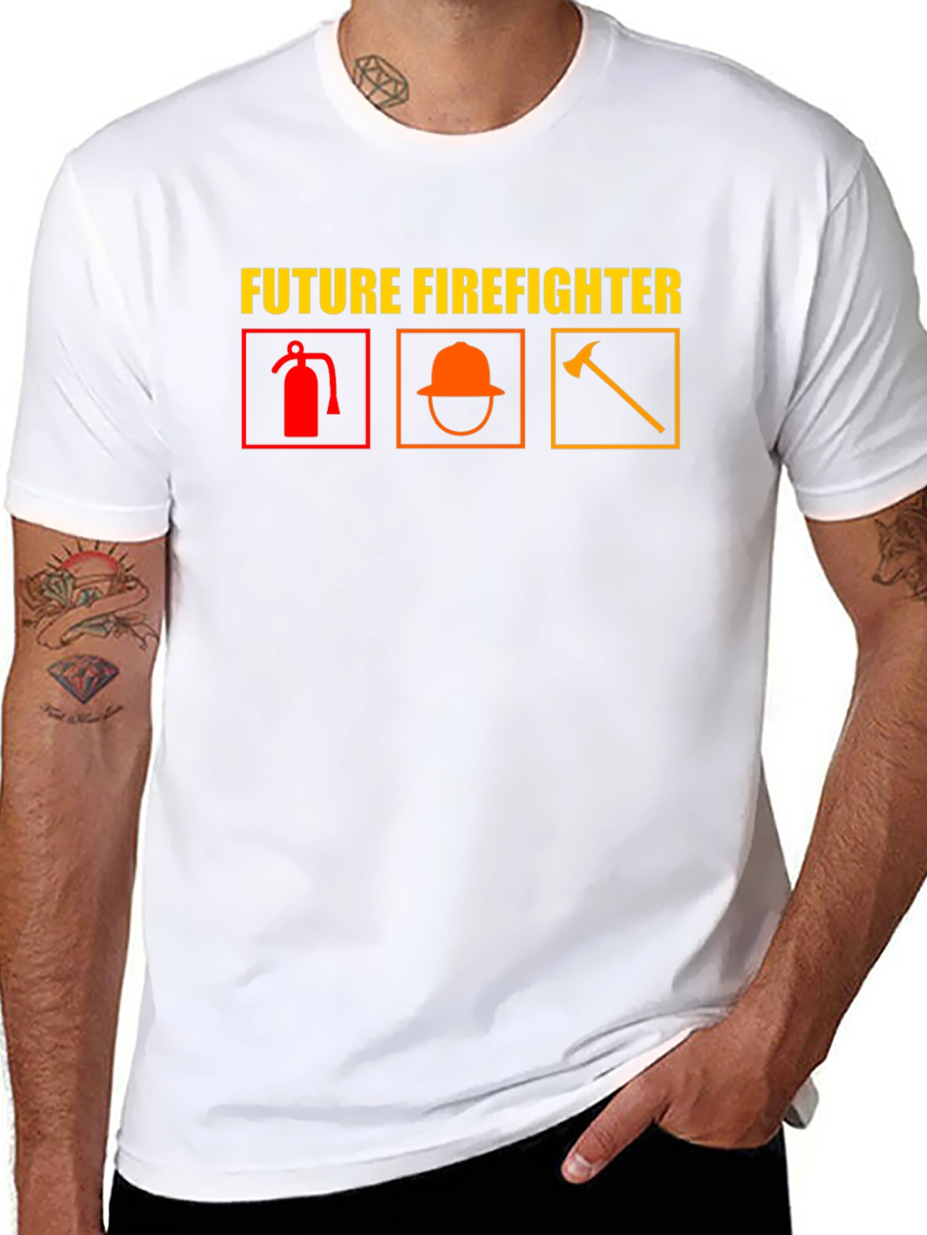Future Firefighter Graphic T-Shirt