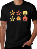 Gymnastics Silhouette T-Shirt - Stars & Handstands