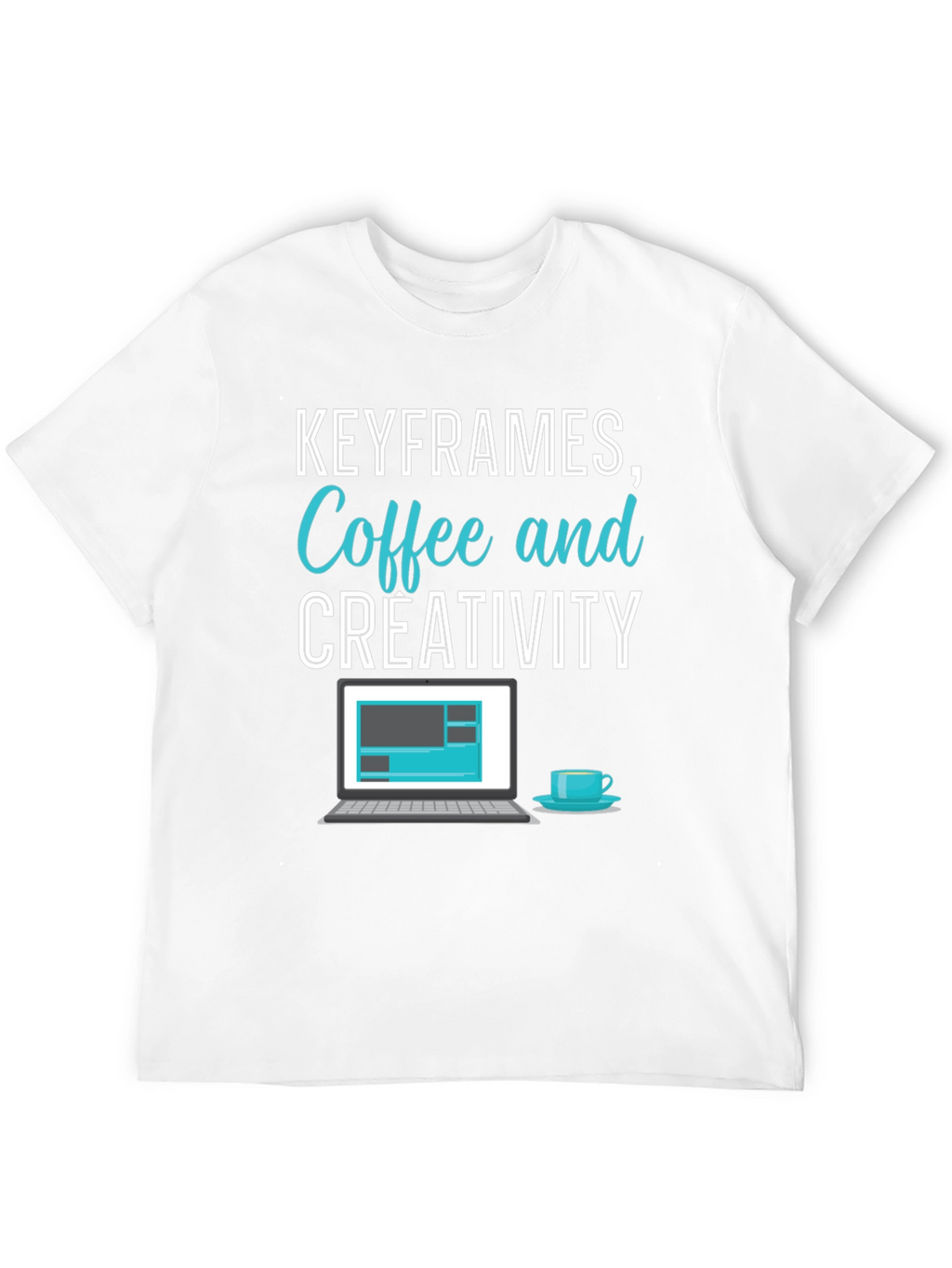 Keyframes Coffee & Creativity Graphic Tee