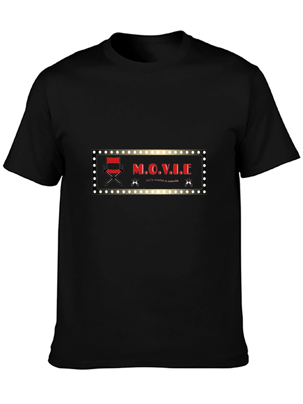 Movie Director T-Shirt - Black