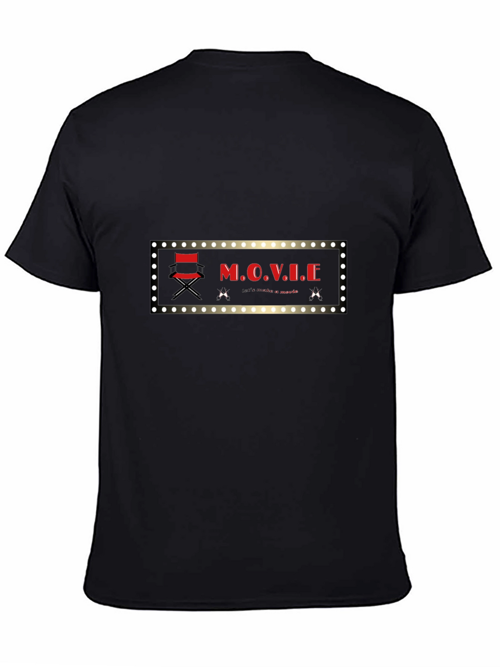 Movie Director T-Shirt - Black