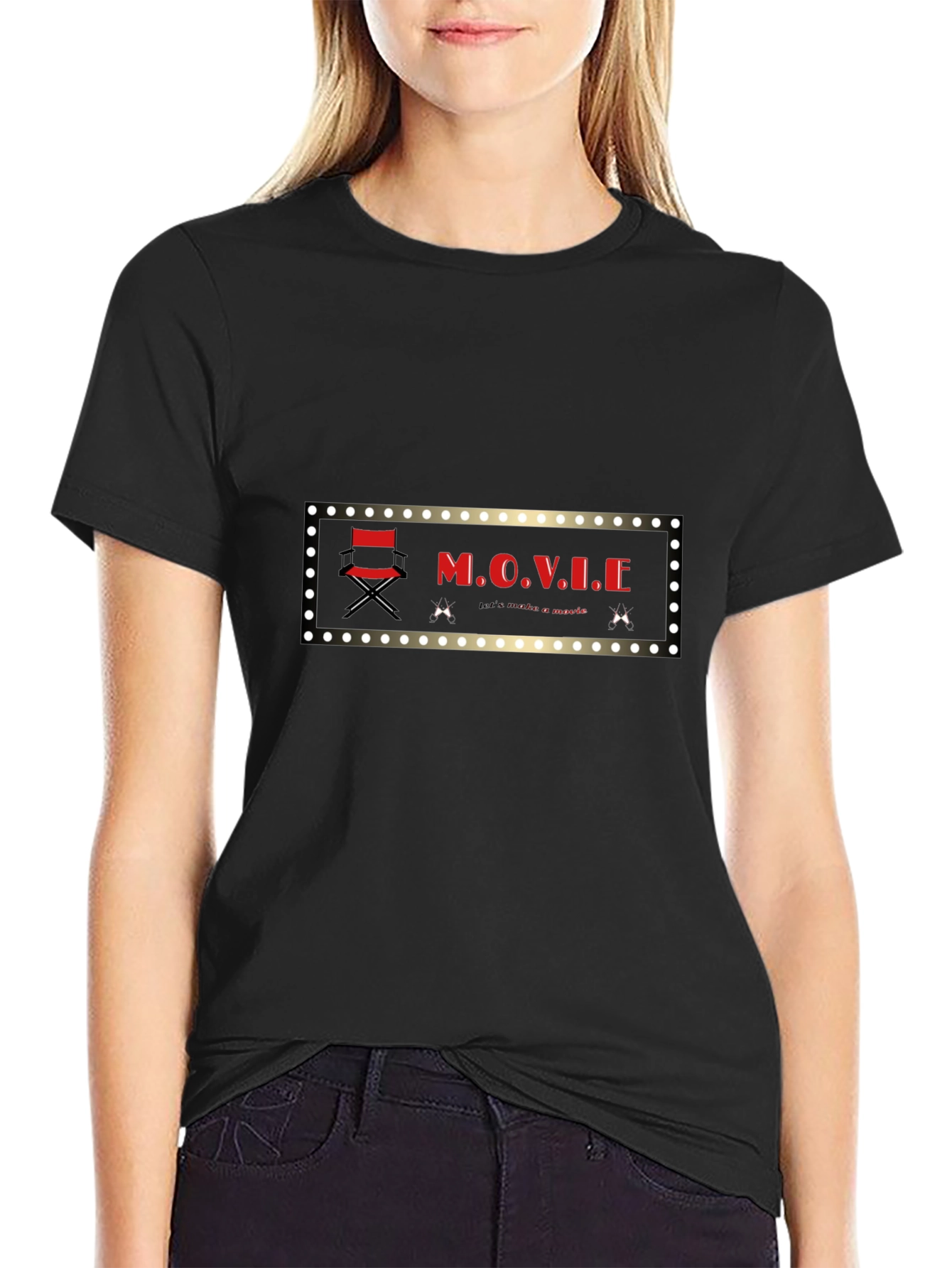 Movie Director T-Shirt - Black