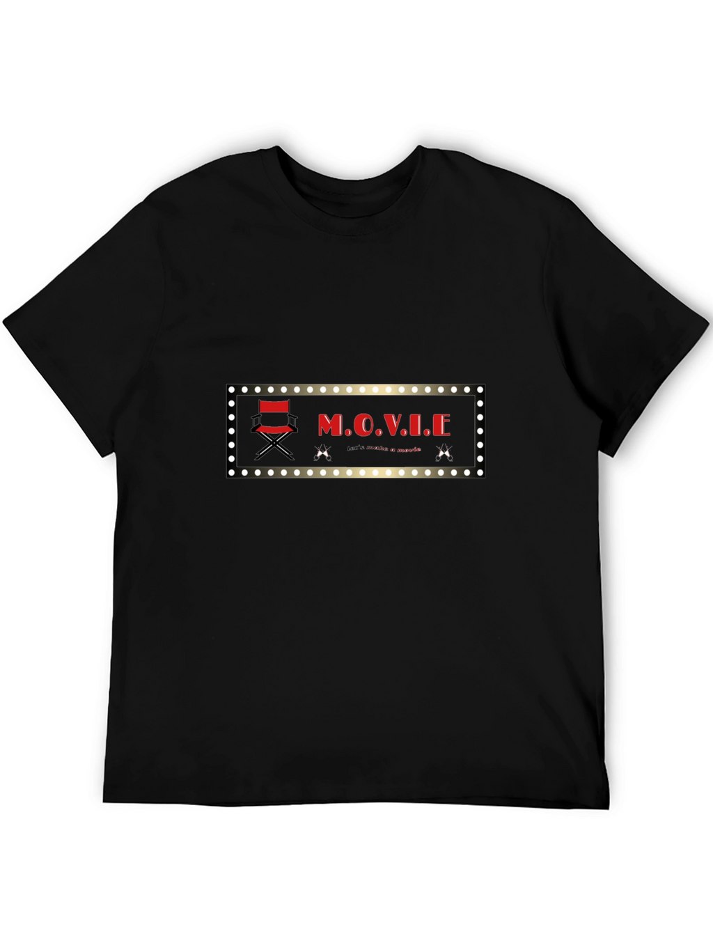 Movie Director T-Shirt - Black