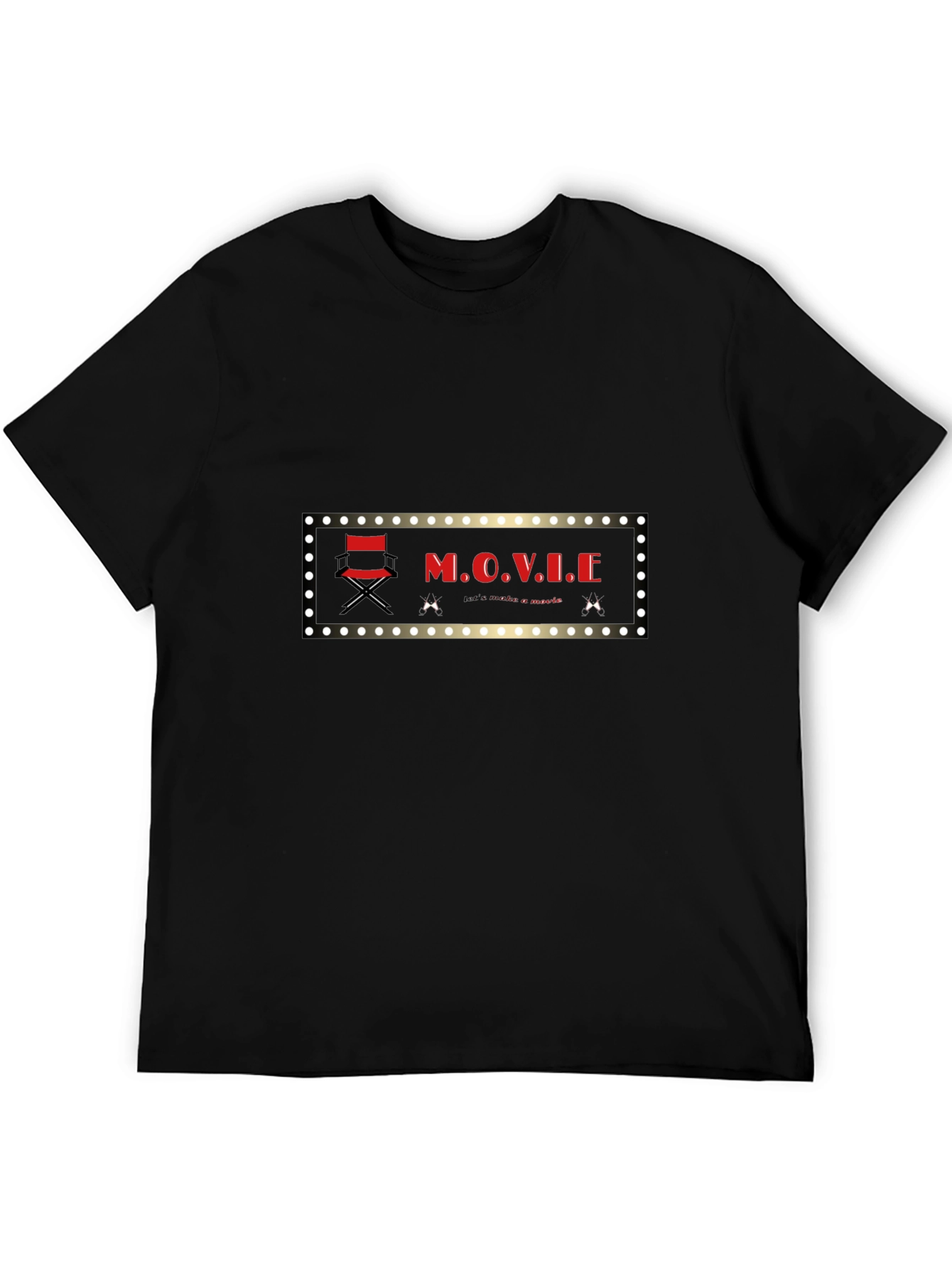 Movie Director T-Shirt - Black