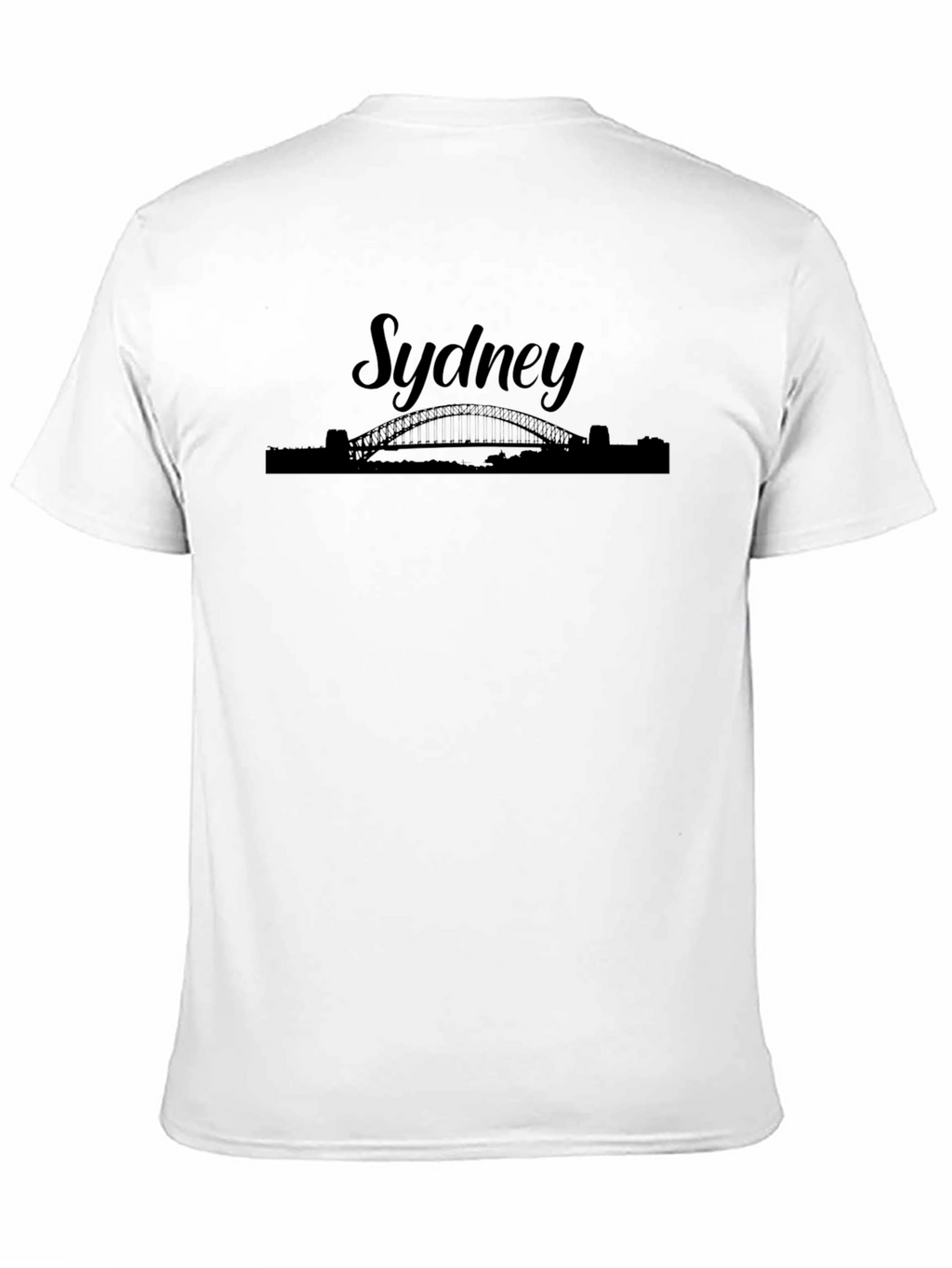 Sydney Bridge Silhouette T-Shirt - Black