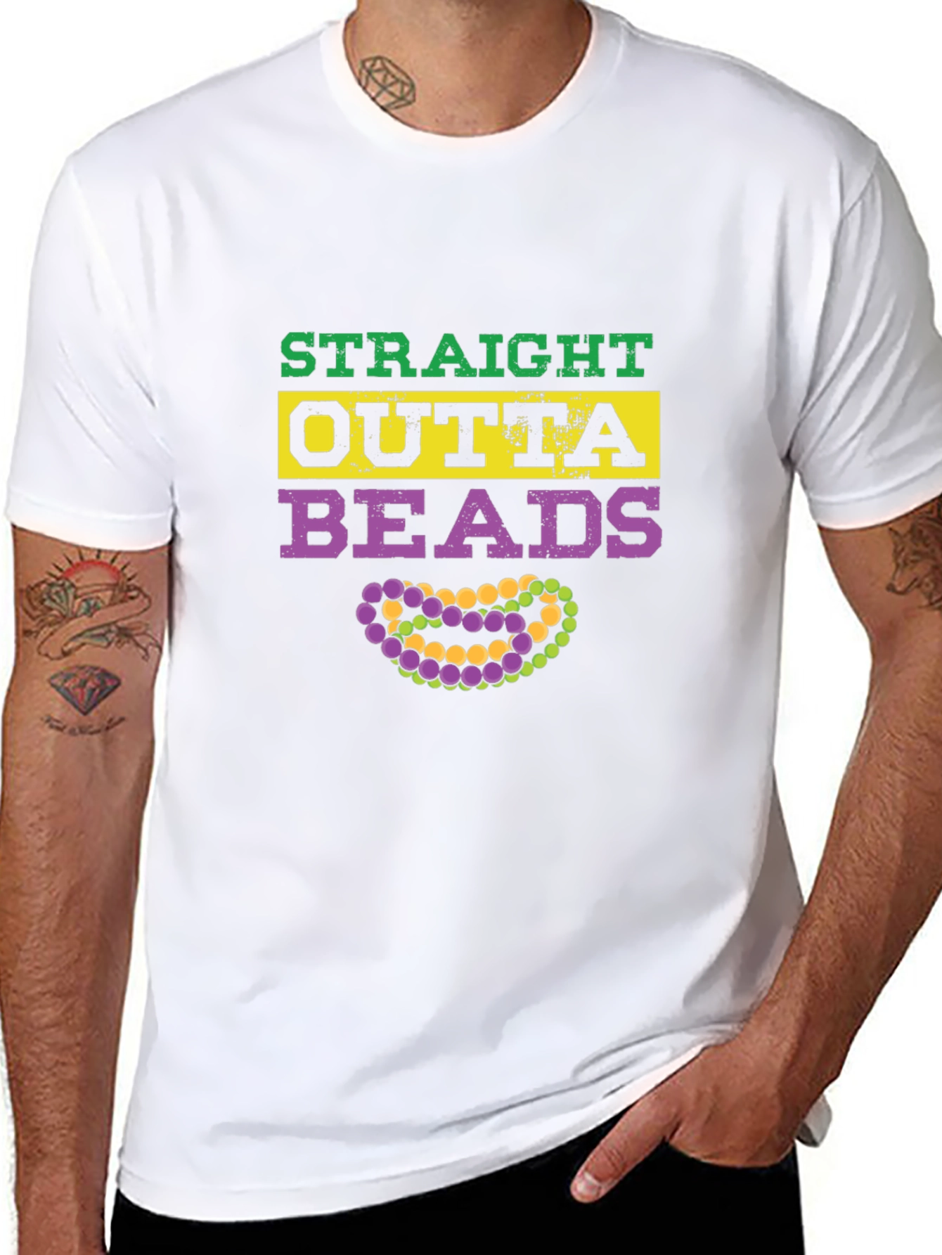 Straight Outta Beads Graphic Tee