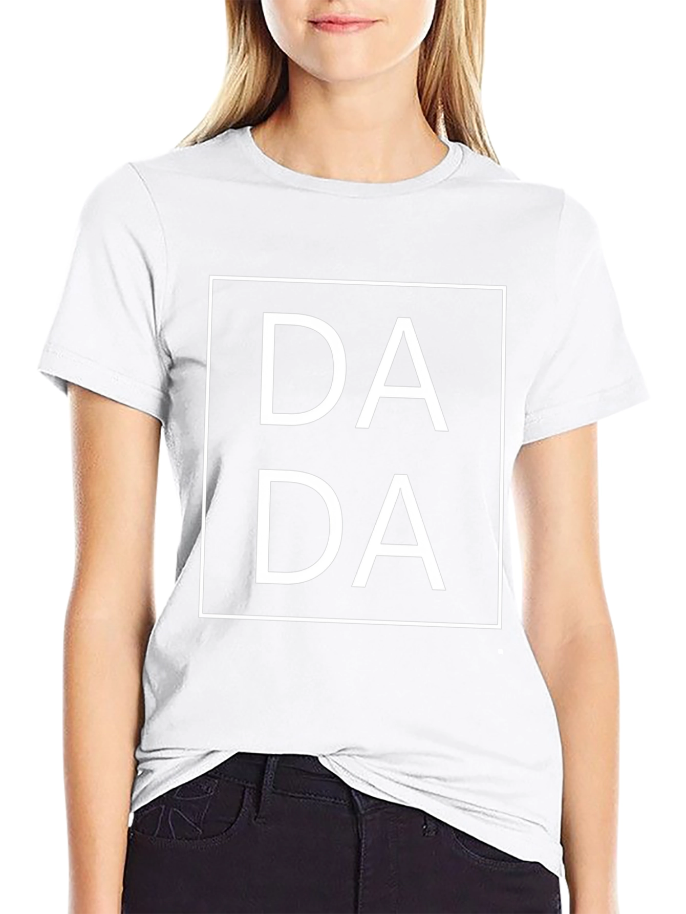 Dada T-Shirt - Black Cotton Graphic Tee