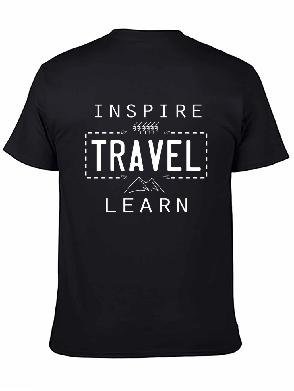 Inspire Travel Learn Graphic T-Shirt