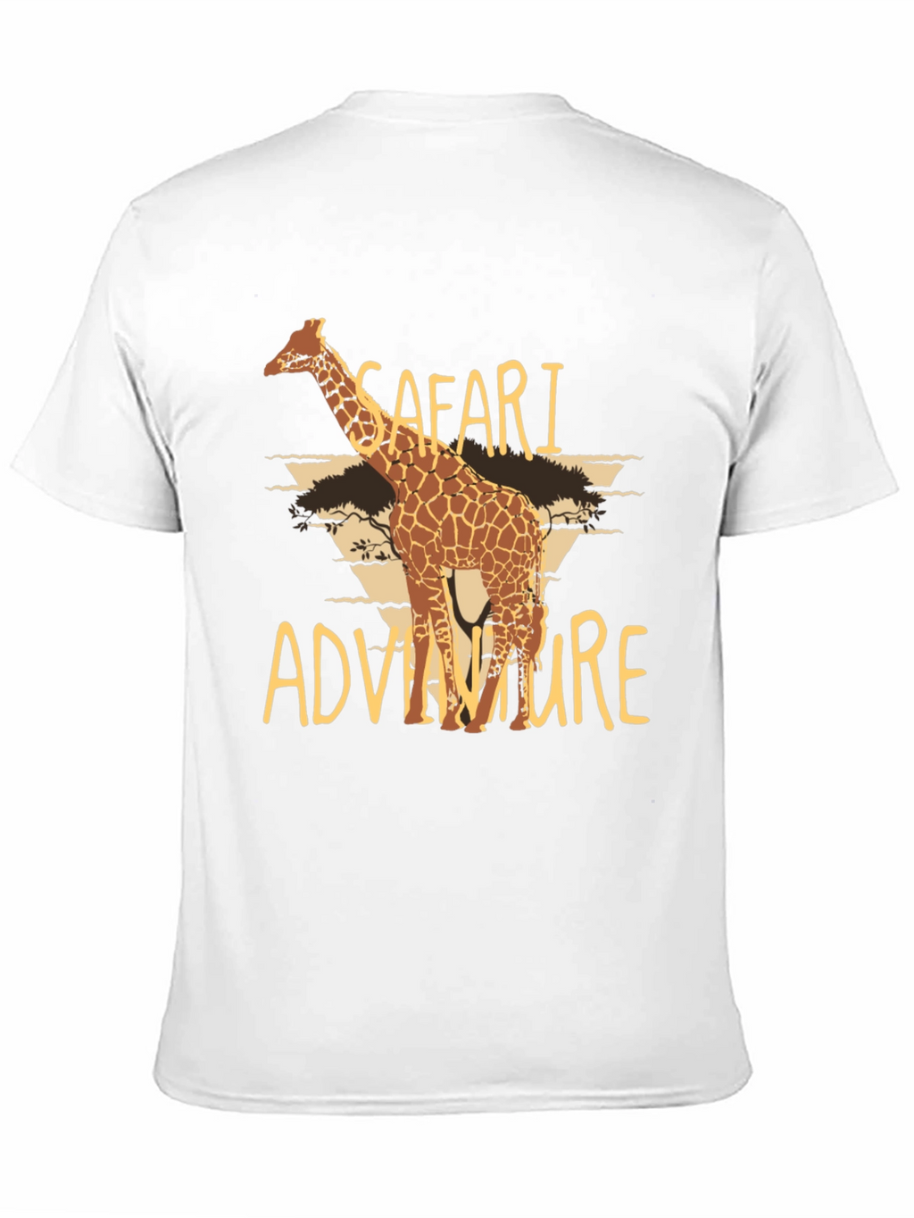 Safari Adventure Graphic Tee - Soft Cotton T-Shirt