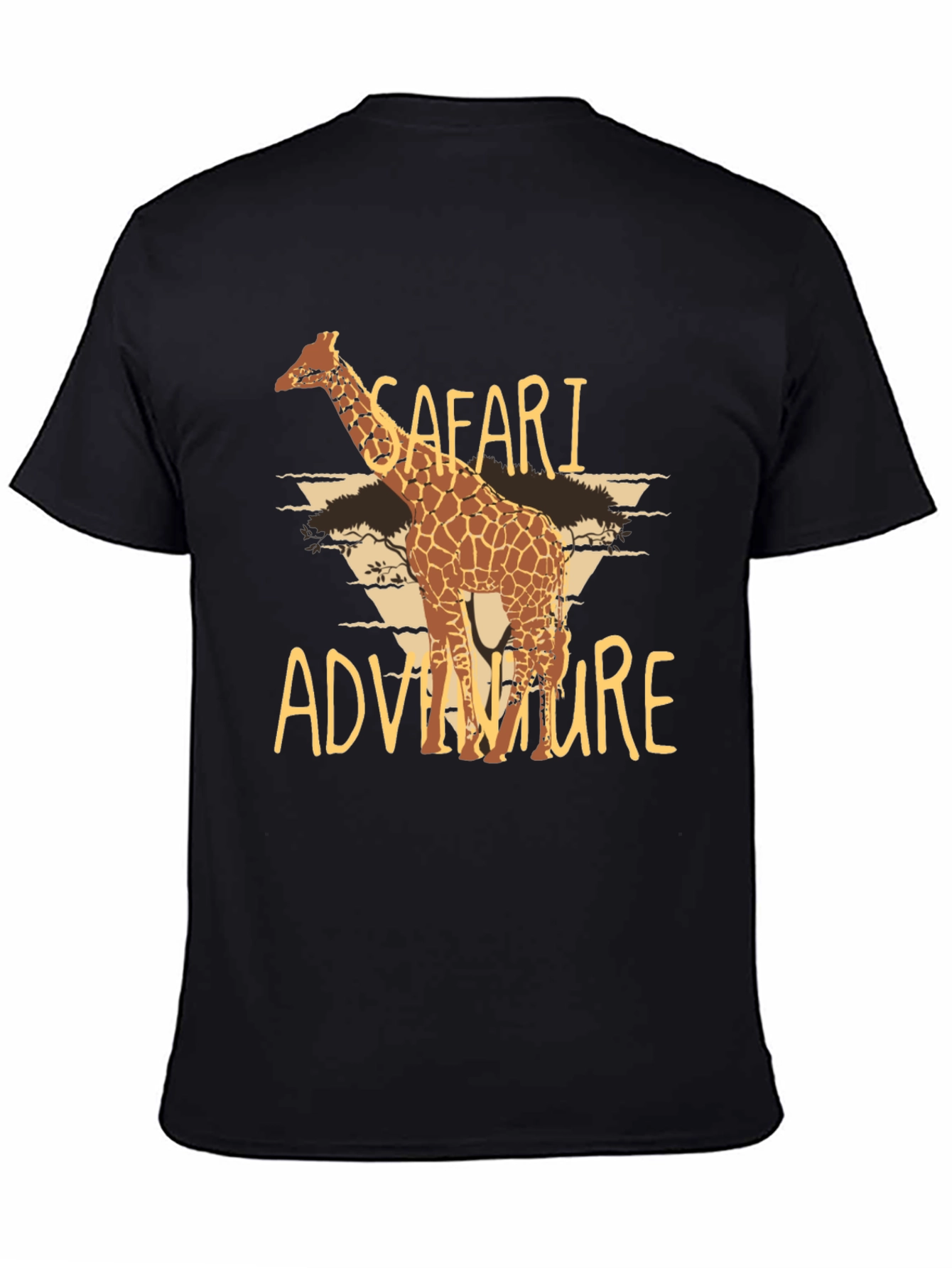 Safari Adventure Graphic Tee - Soft Cotton T-Shirt