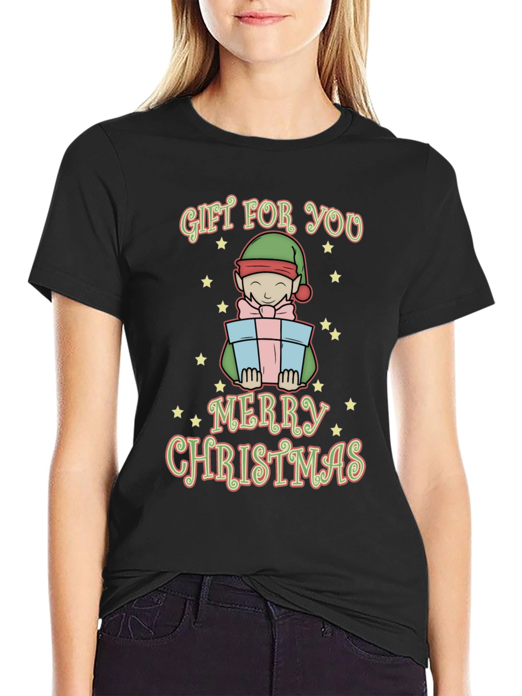 Merry Christmas Elf Gift T-Shirt