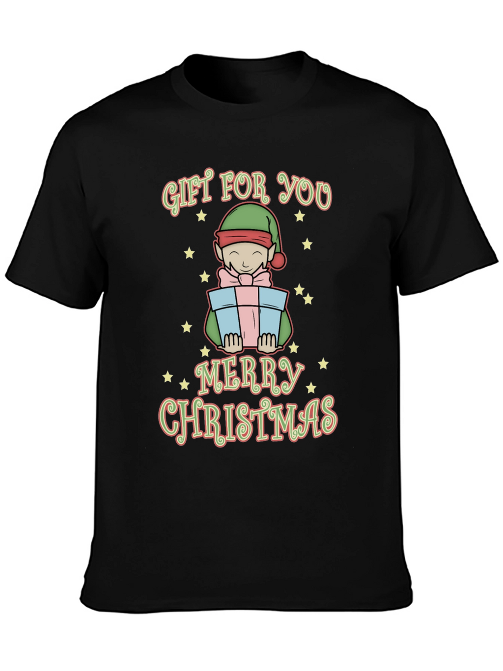 Merry Christmas Elf Gift T-Shirt