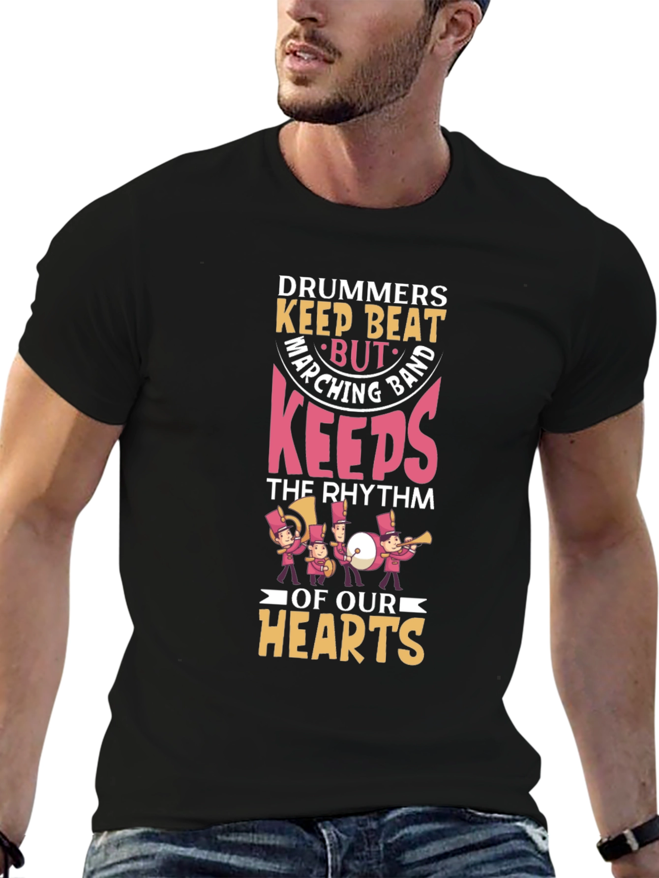 Marching Band Drummer T-Shirt