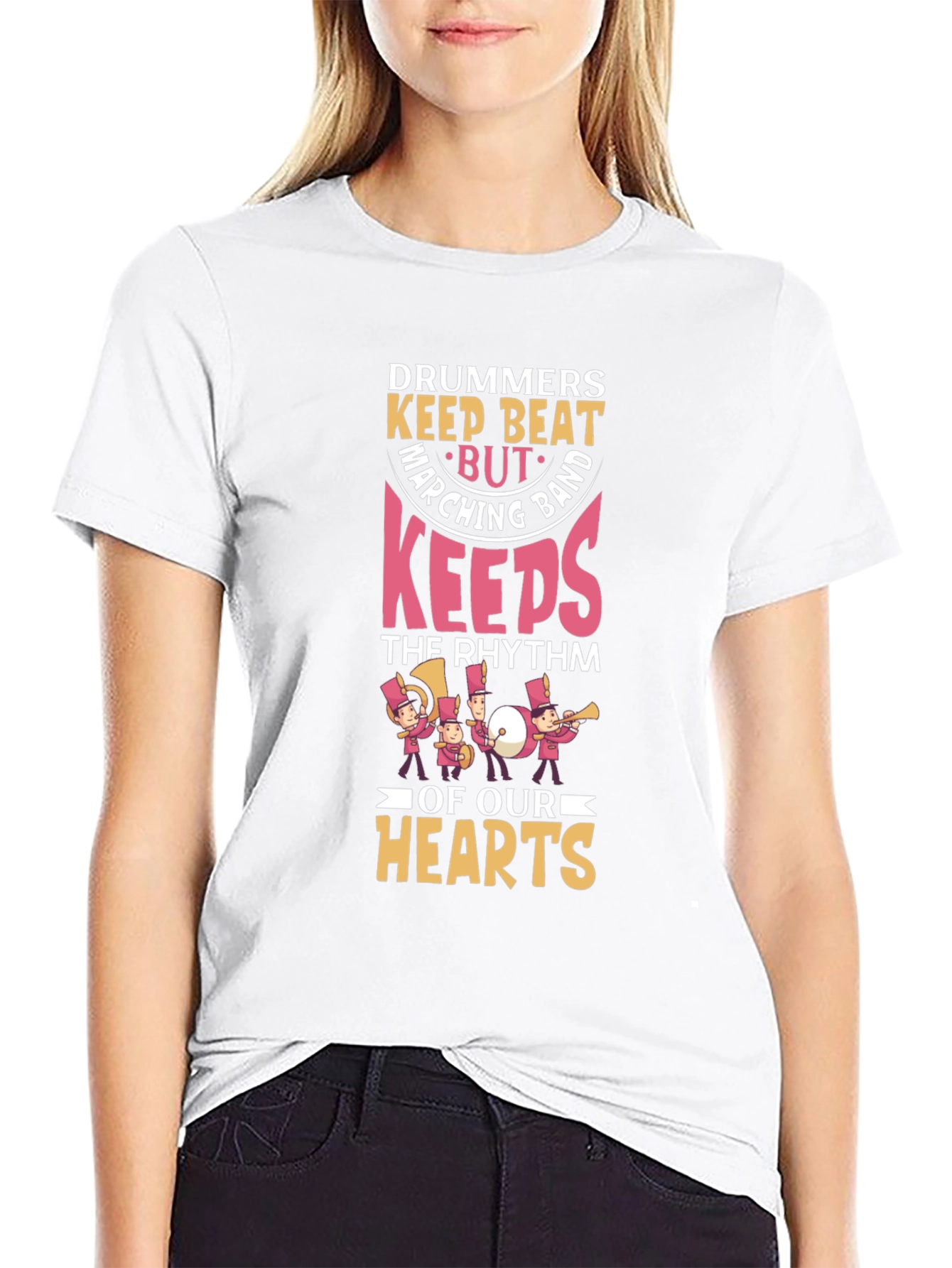 Marching Band Drummer T-Shirt