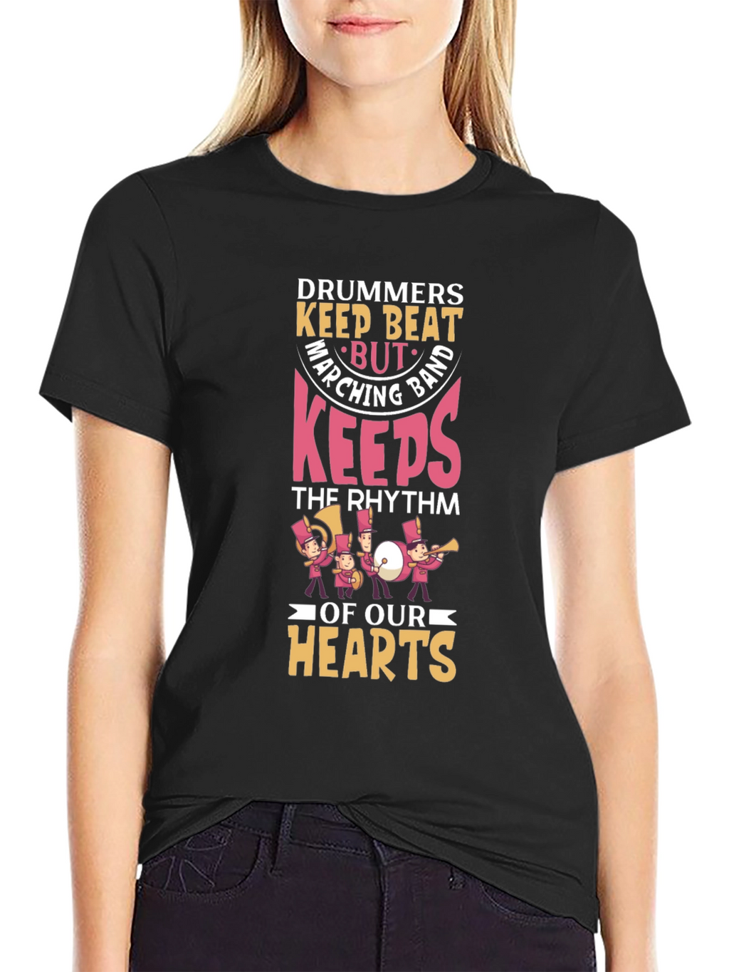 Marching Band Drummer T-Shirt