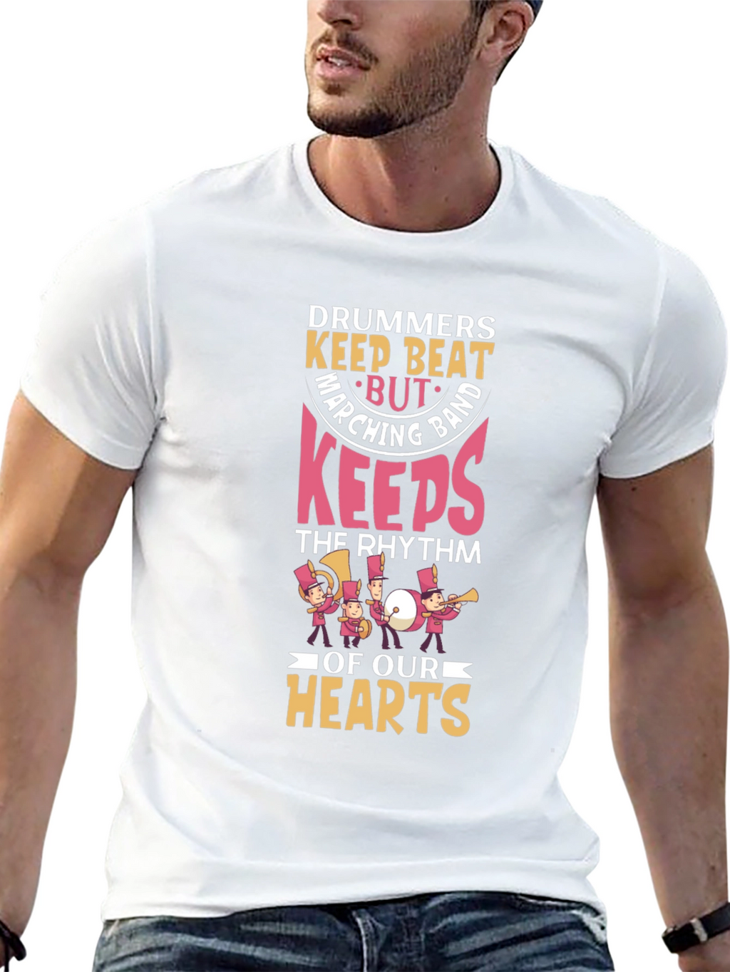 Marching Band Drummer T-Shirt
