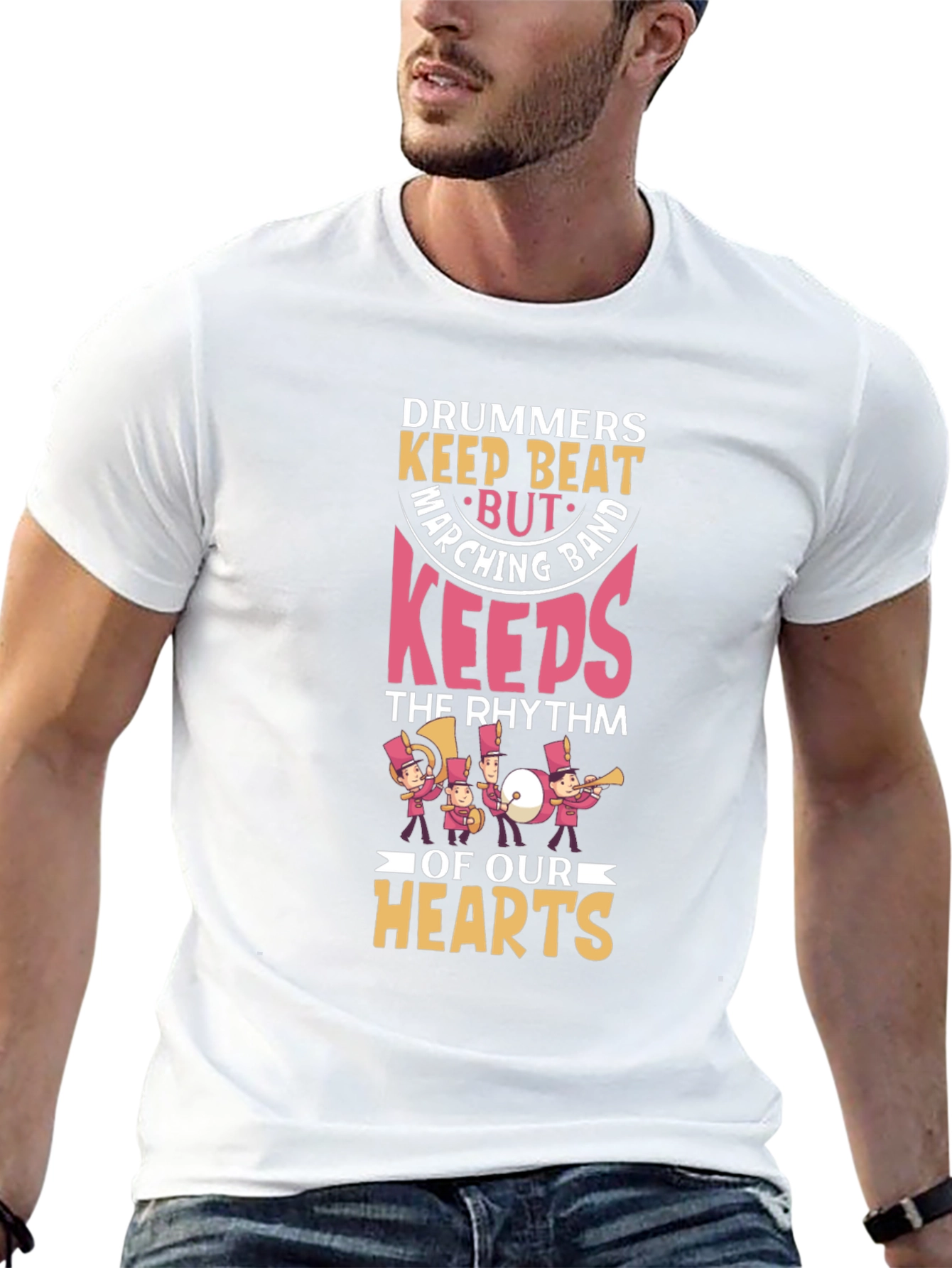Marching Band Drummer T-Shirt
