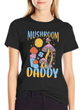 Mushroom Daddy Graphic T-Shirt