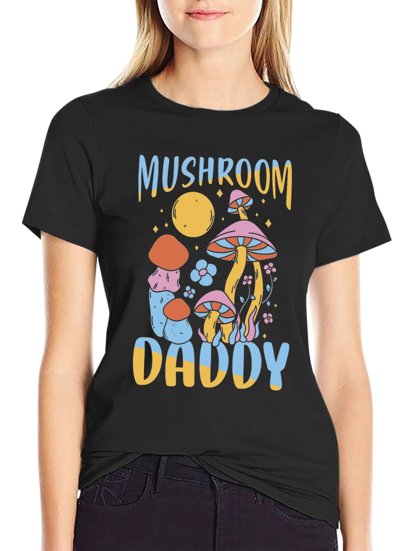 Mushroom Daddy Graphic T-Shirt