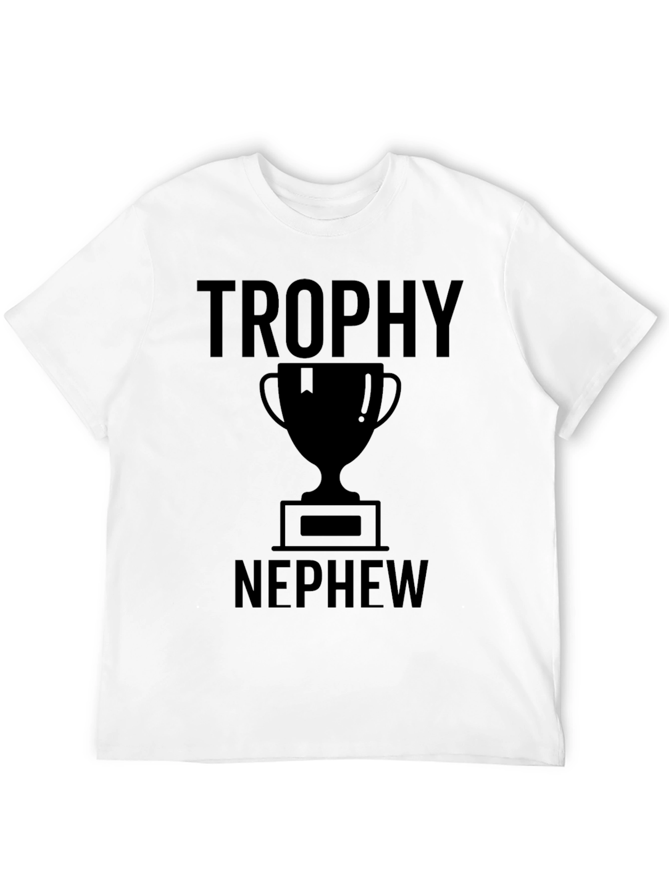 Trophy Nephew Black Graphic T-Shirt
