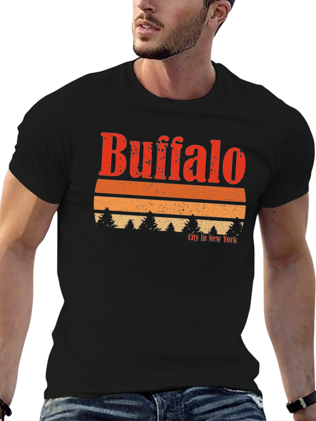 Buffalo New York Retro T-Shirt
