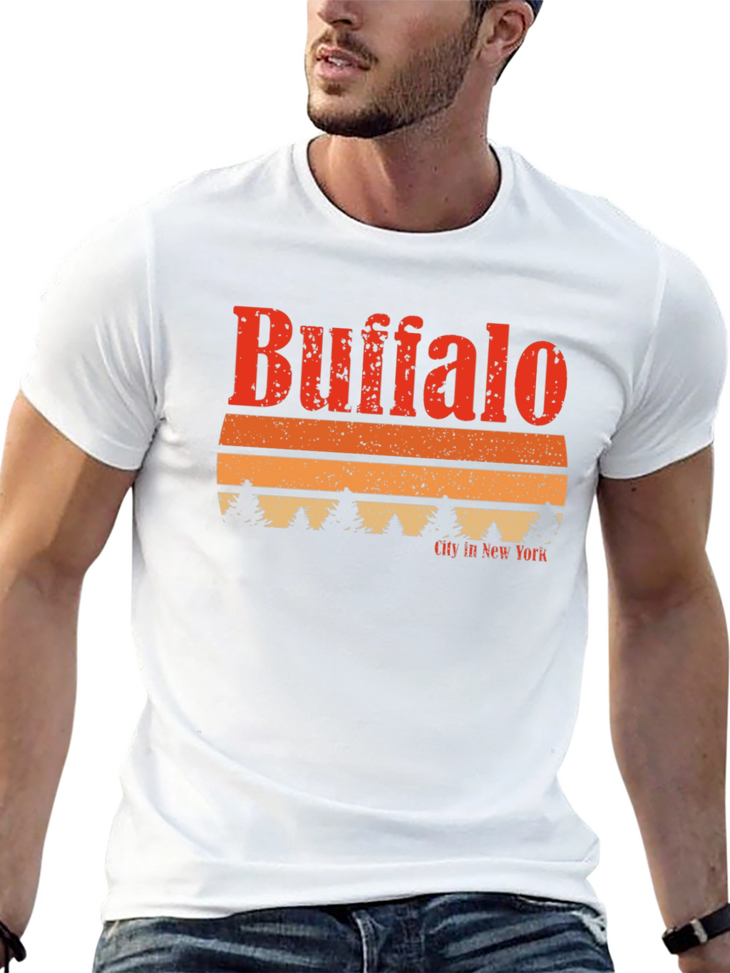 Buffalo New York Retro T-Shirt