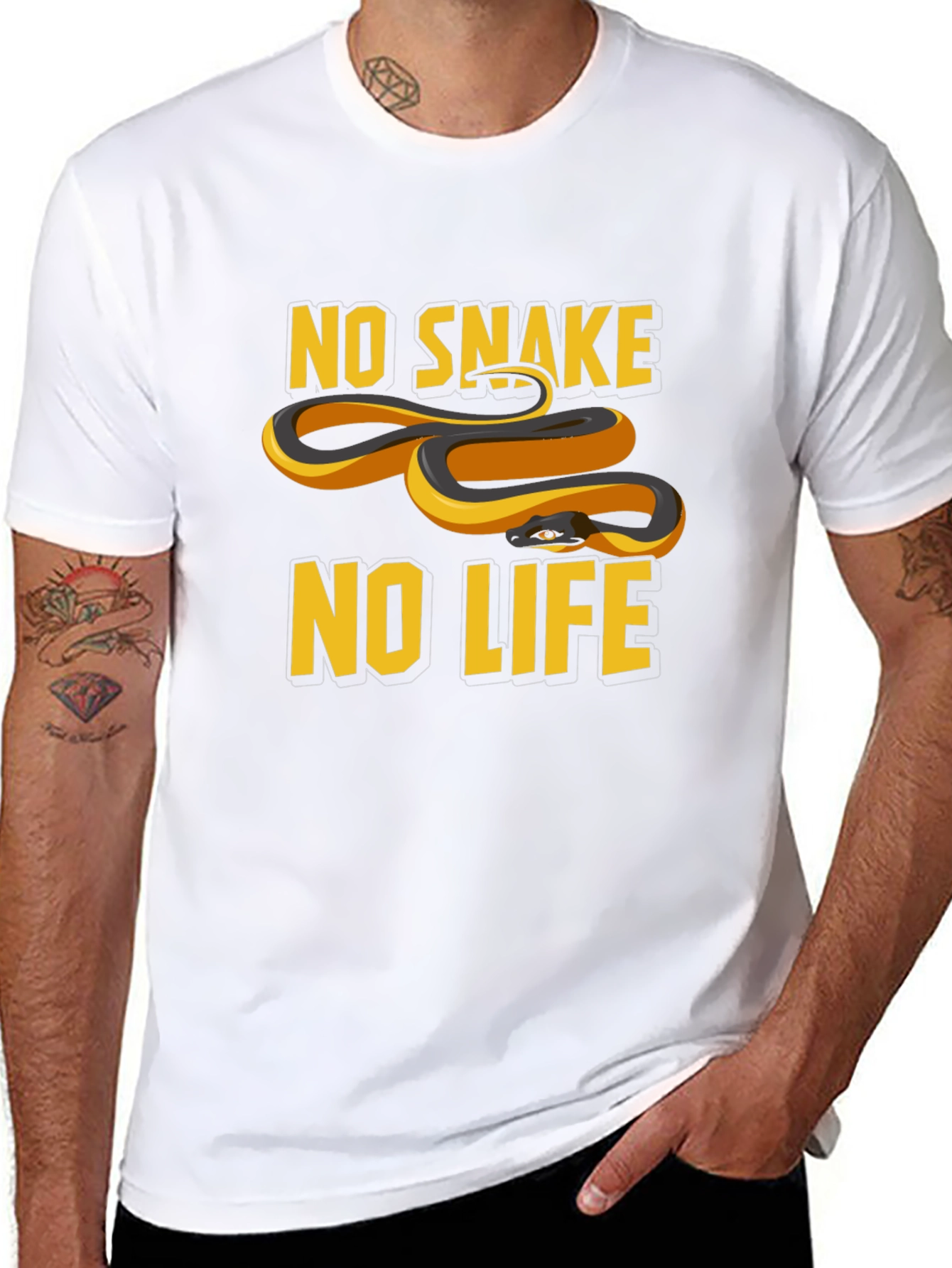 No Snake No Life Graphic Tee