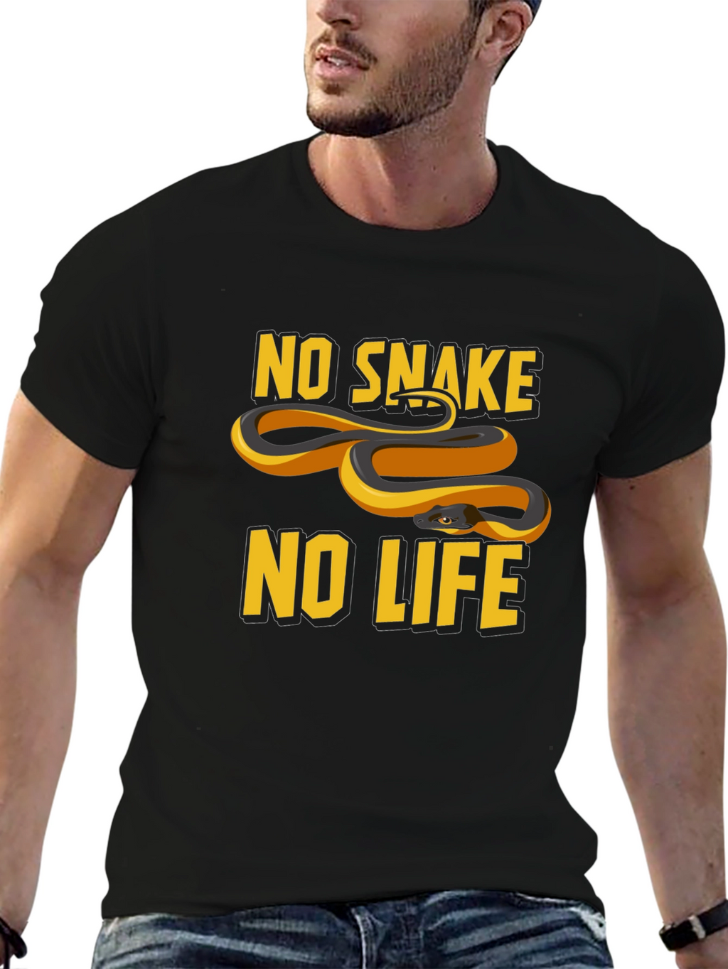 No Snake No Life Graphic Tee