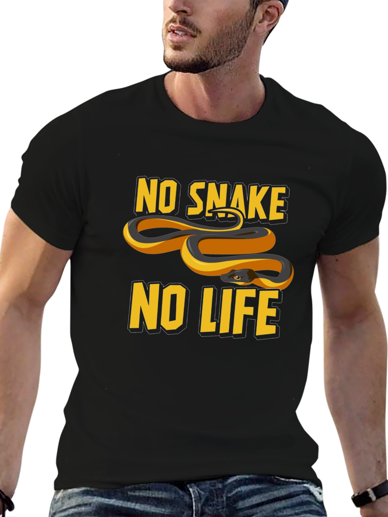 No Snake No Life Graphic Tee