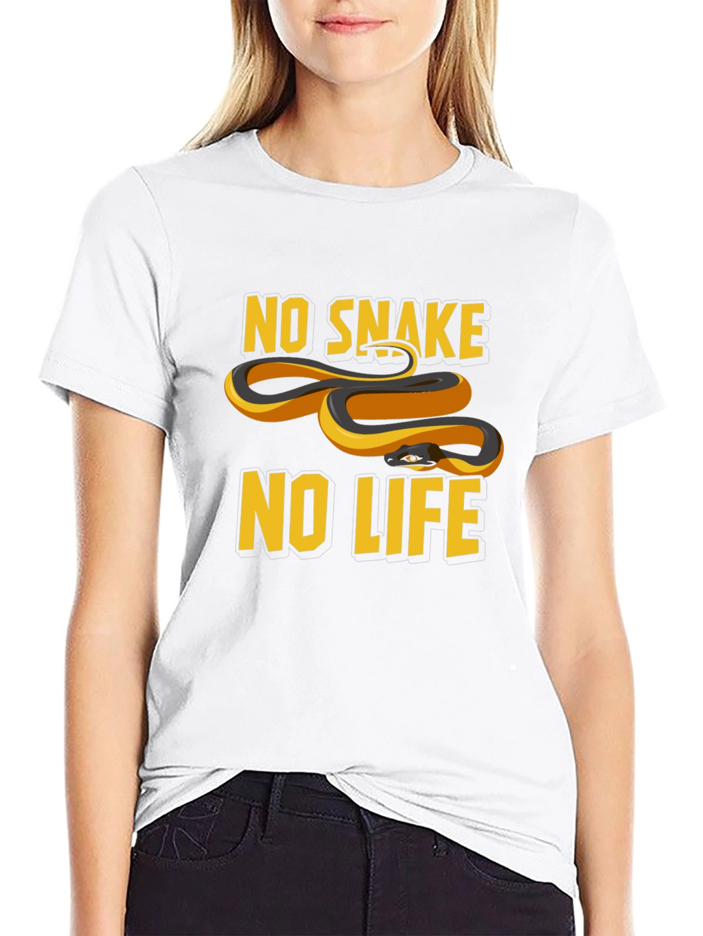 No Snake No Life Graphic Tee