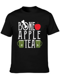 Bone Apple Tea Funny Graphic T-Shirt